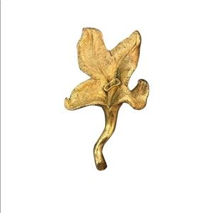 1983 Christopher Ross Gold Lily Belt